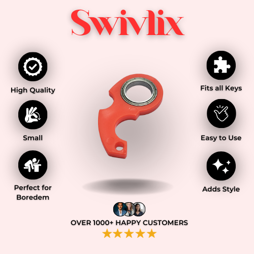 Swivlix - Kids Keychain Spinner